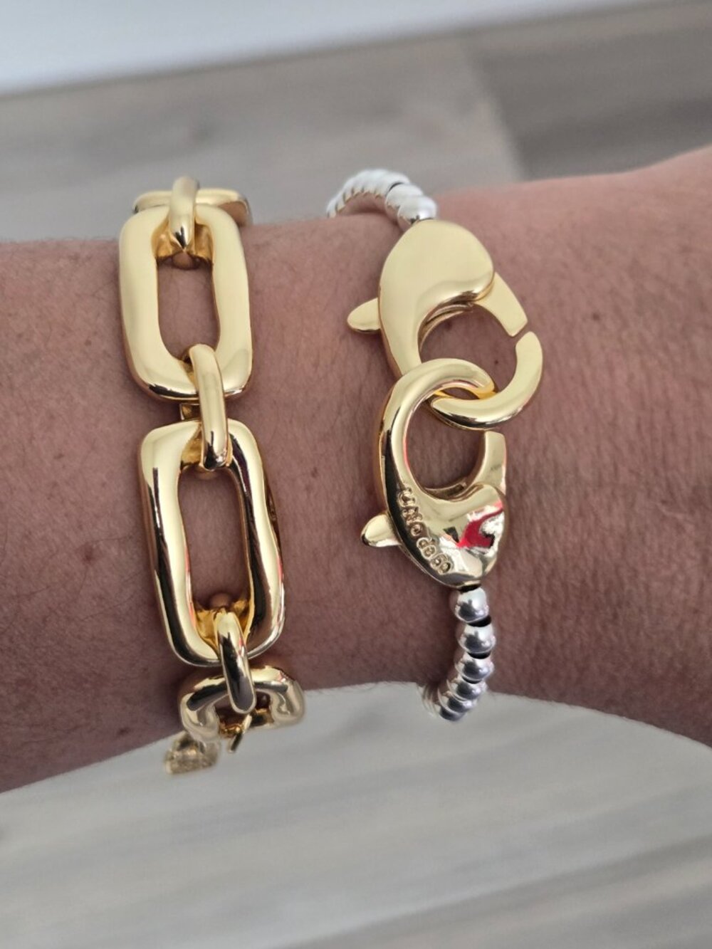 Uno de 50 Bracelet • LIBERTY • Silver/Gold plated • Size M • New model 2026 - Picture 10 of 16